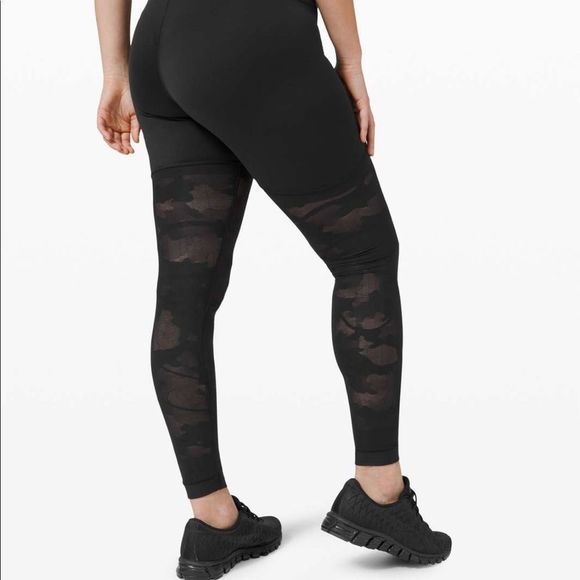 Lululemon Sheer Will Camo tights leggings 28” - Picture 2 of 11